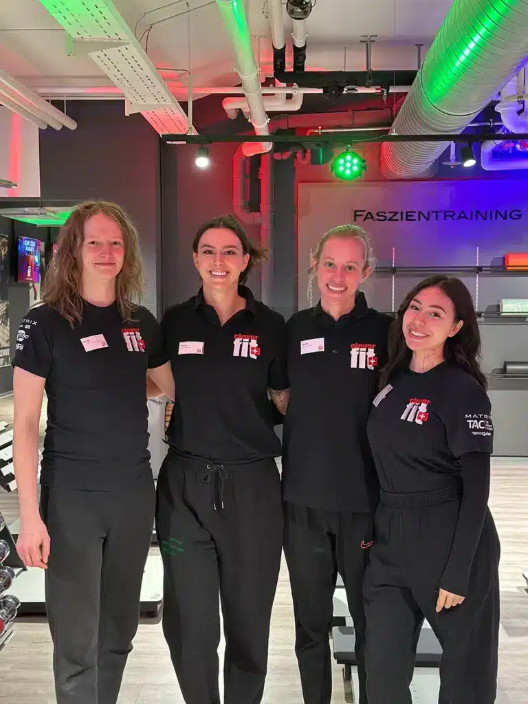 Das Trainerteam vom clever fit Dietlikon freut sich auf deinen Besuch!