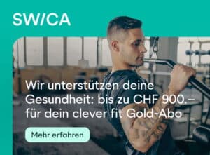 SIWICA unterstützt deine Gesundheit mit bis zu 900 CHF.